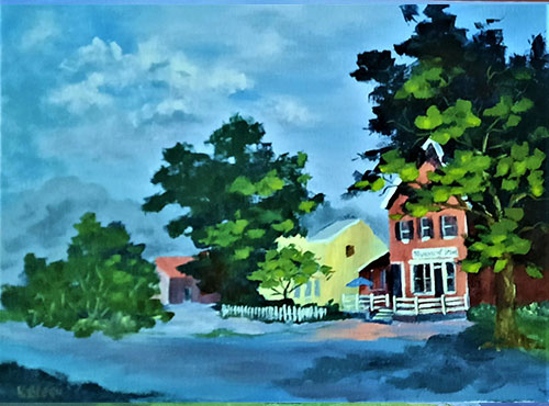 bluemont store painting